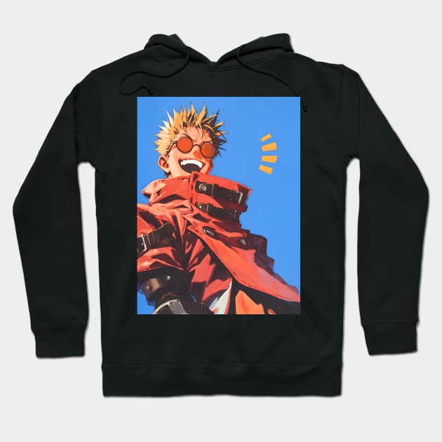 Legendary Gunslinger: Space Western Anime-Manga Adventure Hoodie by insaneLEDP